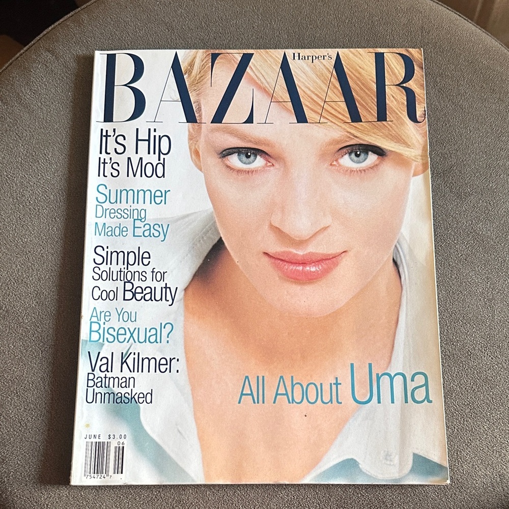 Harper's Bazaar Magazine - All About Uma